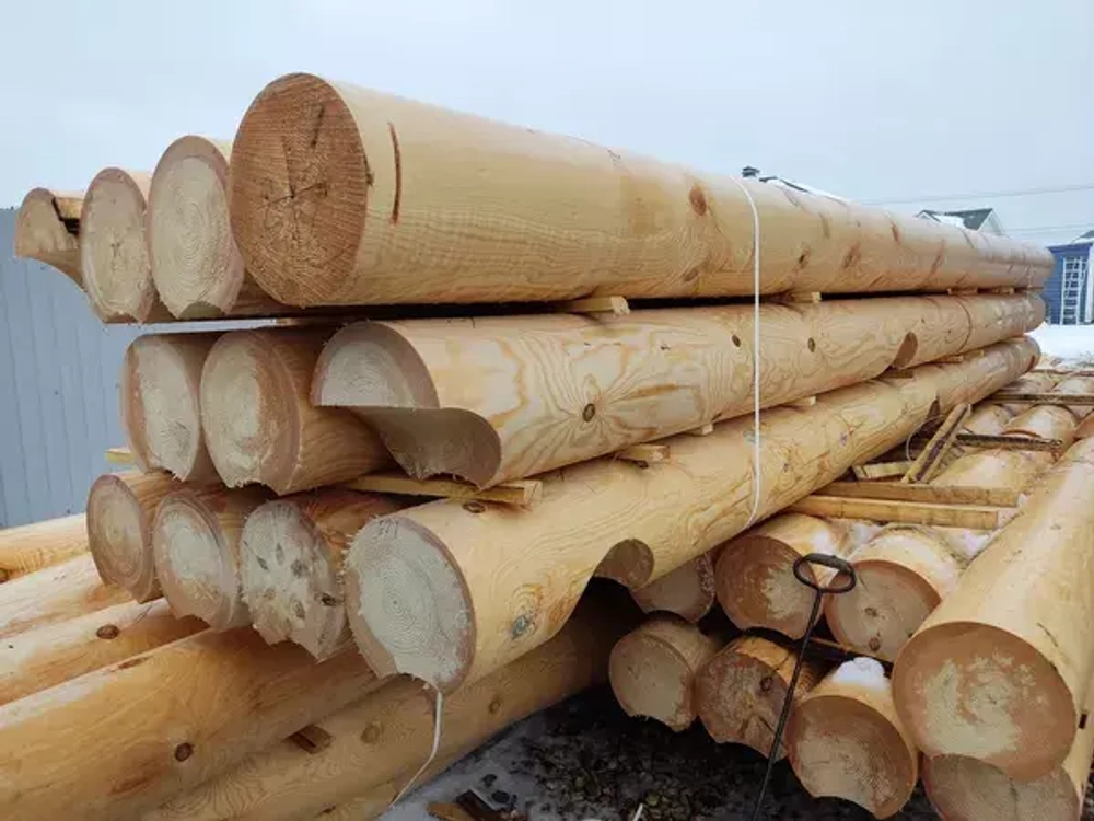 #1275 баня бревно 300мм