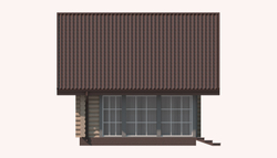 баня из бревен #1132