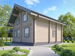 Срубы-дома с тремя спальнями