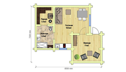 Планировка бани #1173