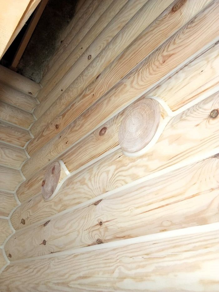 Жилые дома с мансардой из бревна срубов в октябре 2025 2