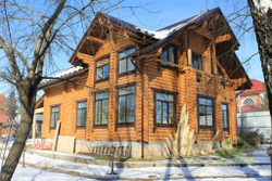 Фото коттеджа из бревна #272