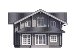 Дома из бревна 10 на 12