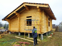 Баня-домик #1396 в ноябре 2023