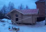 #1325 баня бревно 280мм
