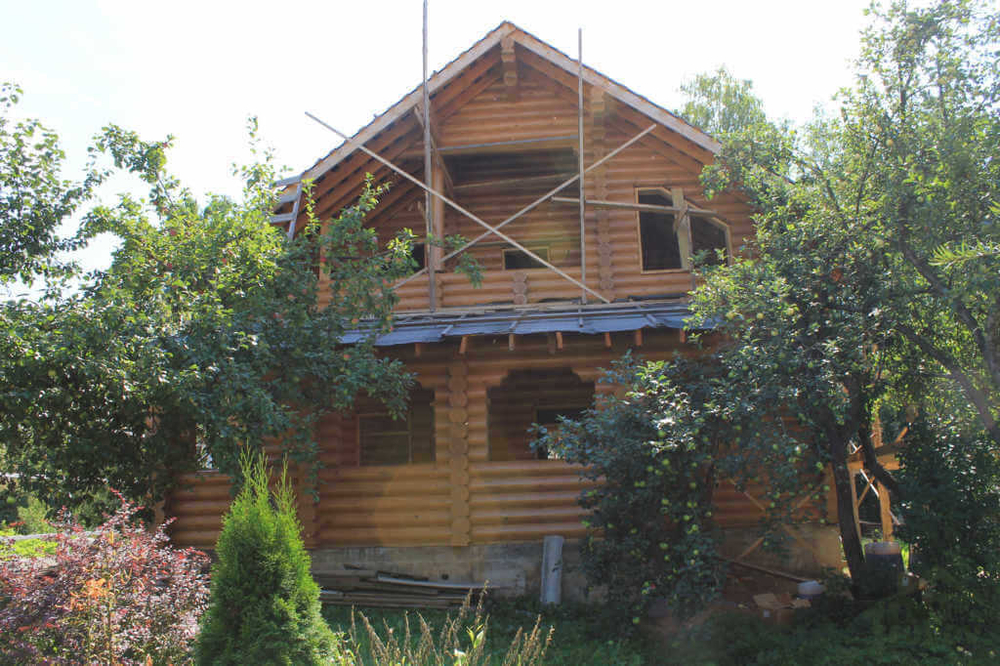 Фото коттеджа из бревна #272