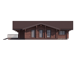 Дом из бревна #1274 вид 2