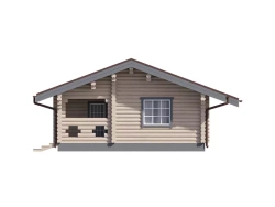 Бани с комнатой и террасой