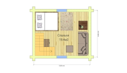 План мансарды #958