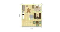 Срубы бань 8 на 9 (50 м)