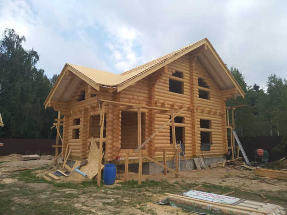 Фото сруба 8,5 х 9,5