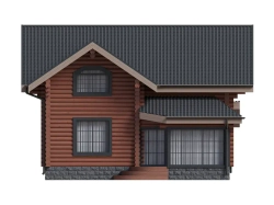 Из бревна домов проекты 150 м²