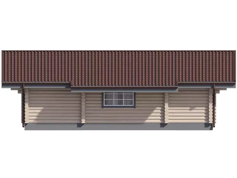 Бани с комнатой и террасой