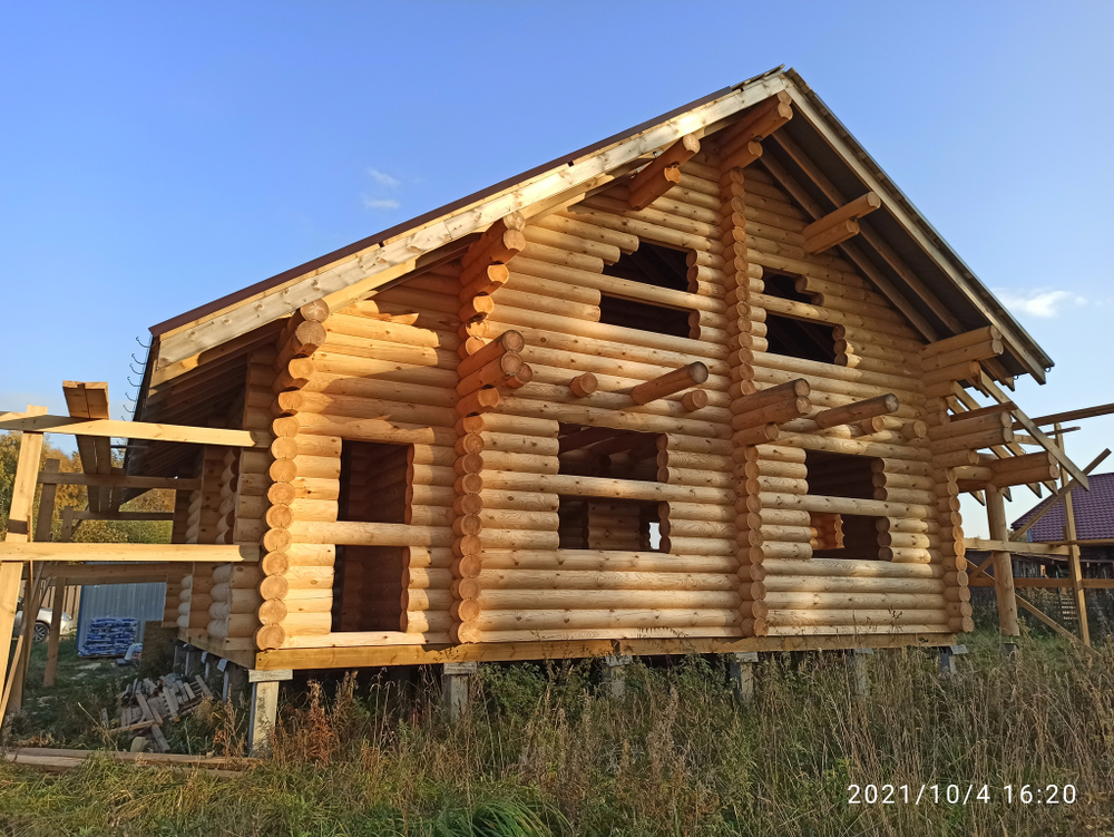 монтаж гибкой кровли проекта #1149 октябрь 2021