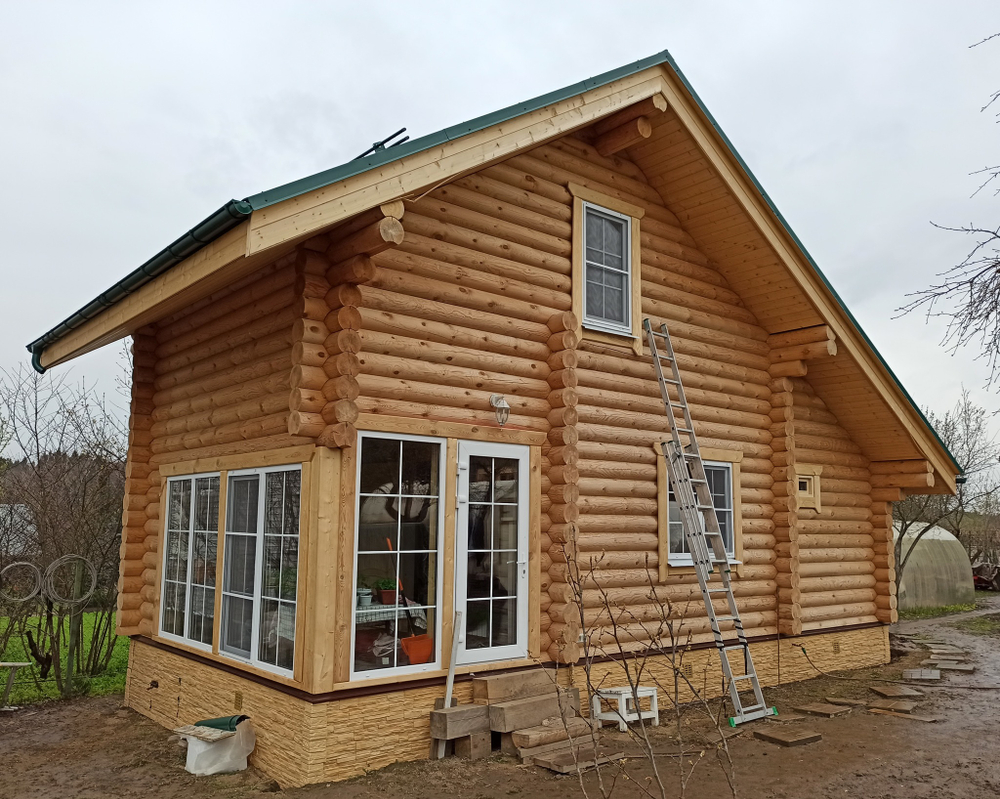 апрель 2021 года #1009. Какая у нас получилась баня-дом уютная!