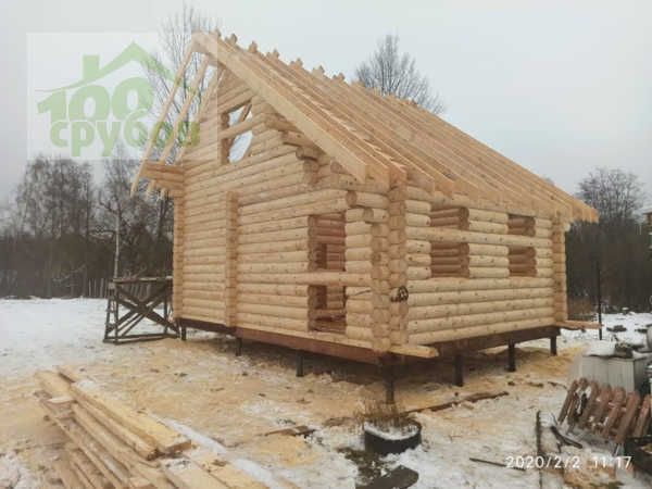 устройство стропильной системы сруба #981