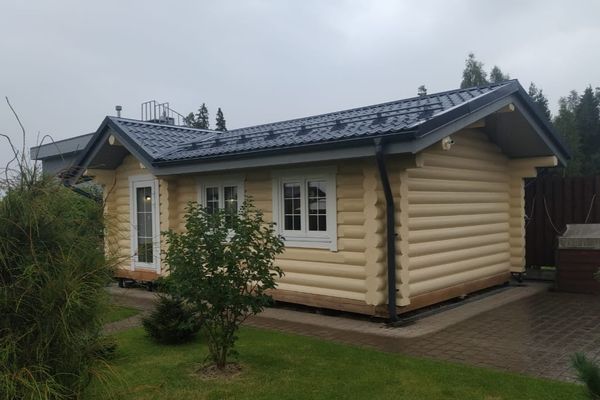 Одноэтажный дом из сруба #905