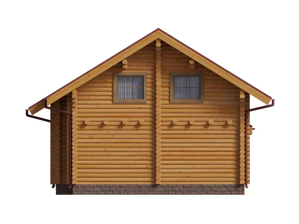 Бревенчатые дома с пятью спальнями