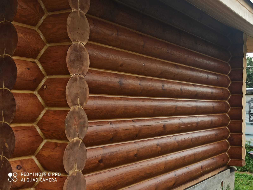 #957 покраска снаружи масло Renner июль 2021