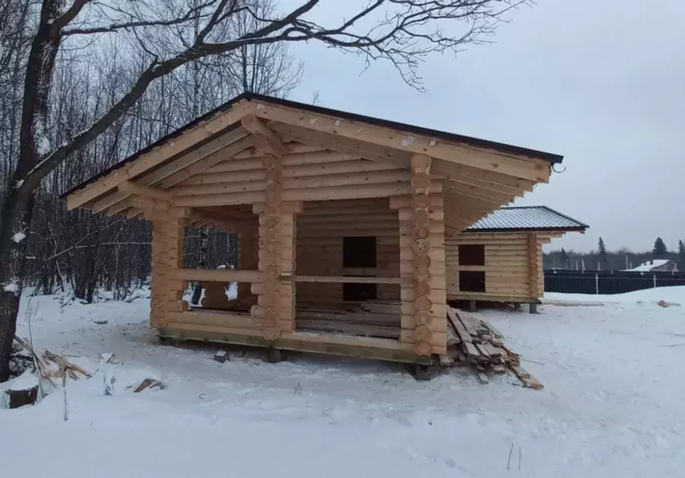 #1302 завершили монтаж металлочерепицы