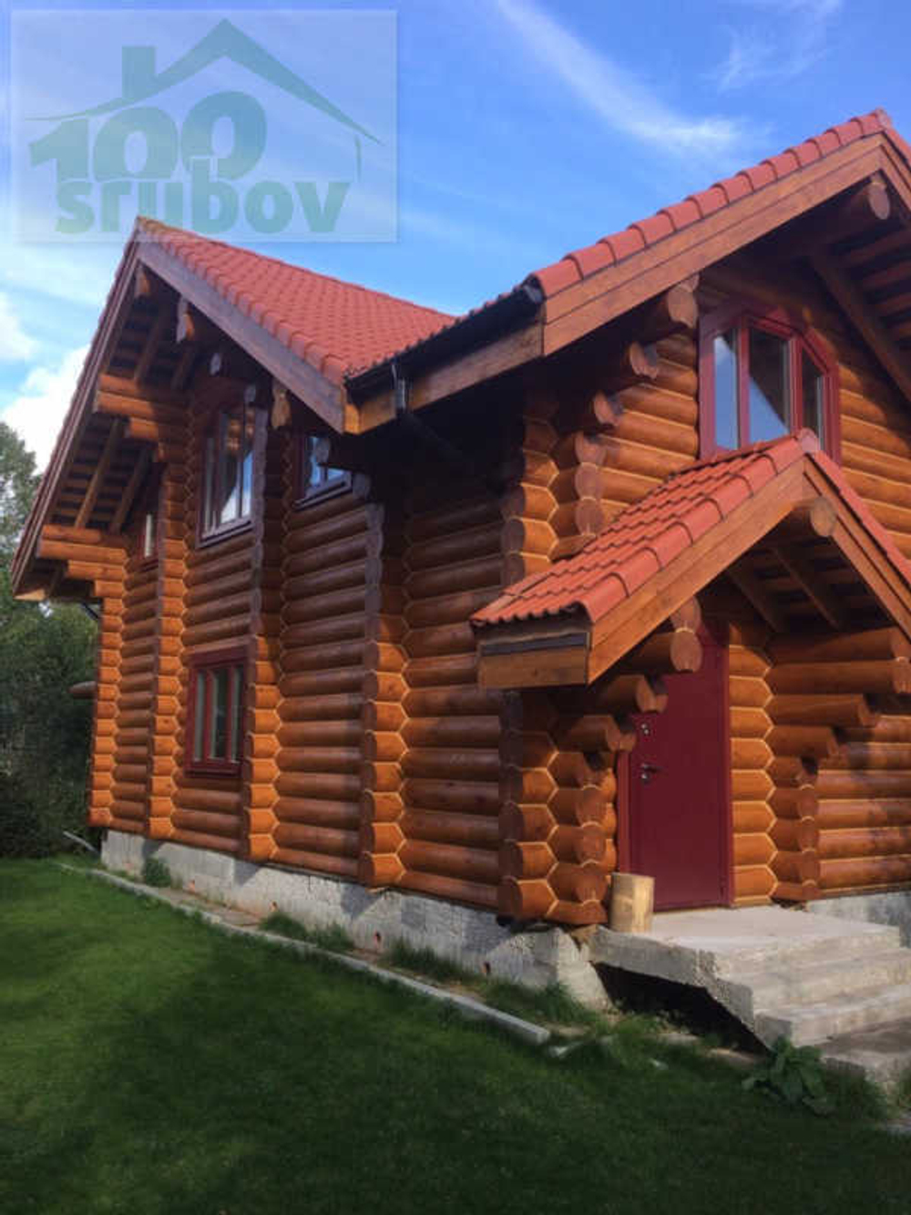 Беревенчатые коттеджи-срубы