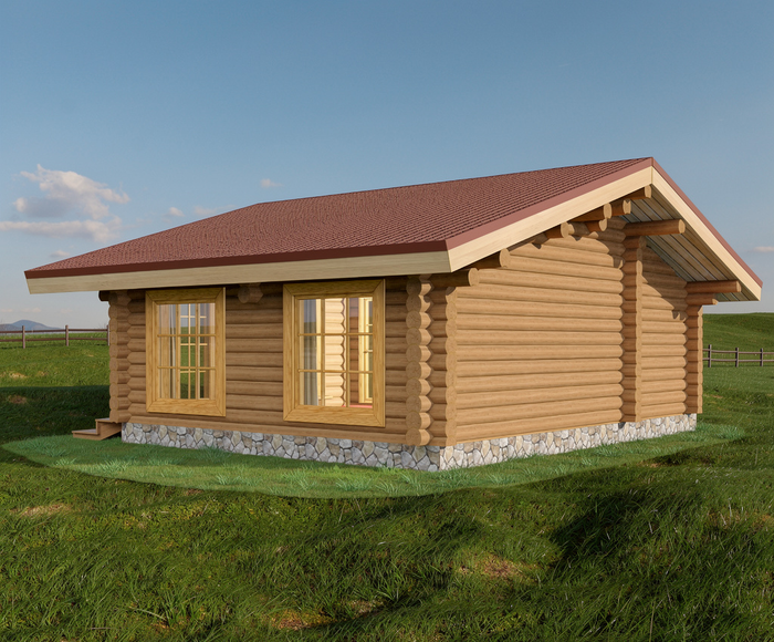 Банька или дом 6 х 8 2