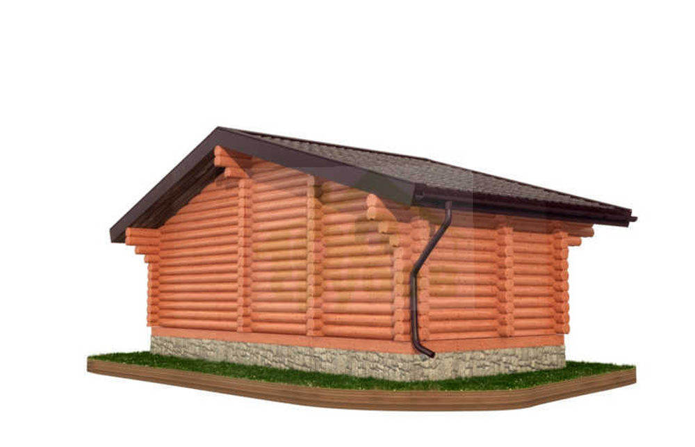 Сруб по проекту #626