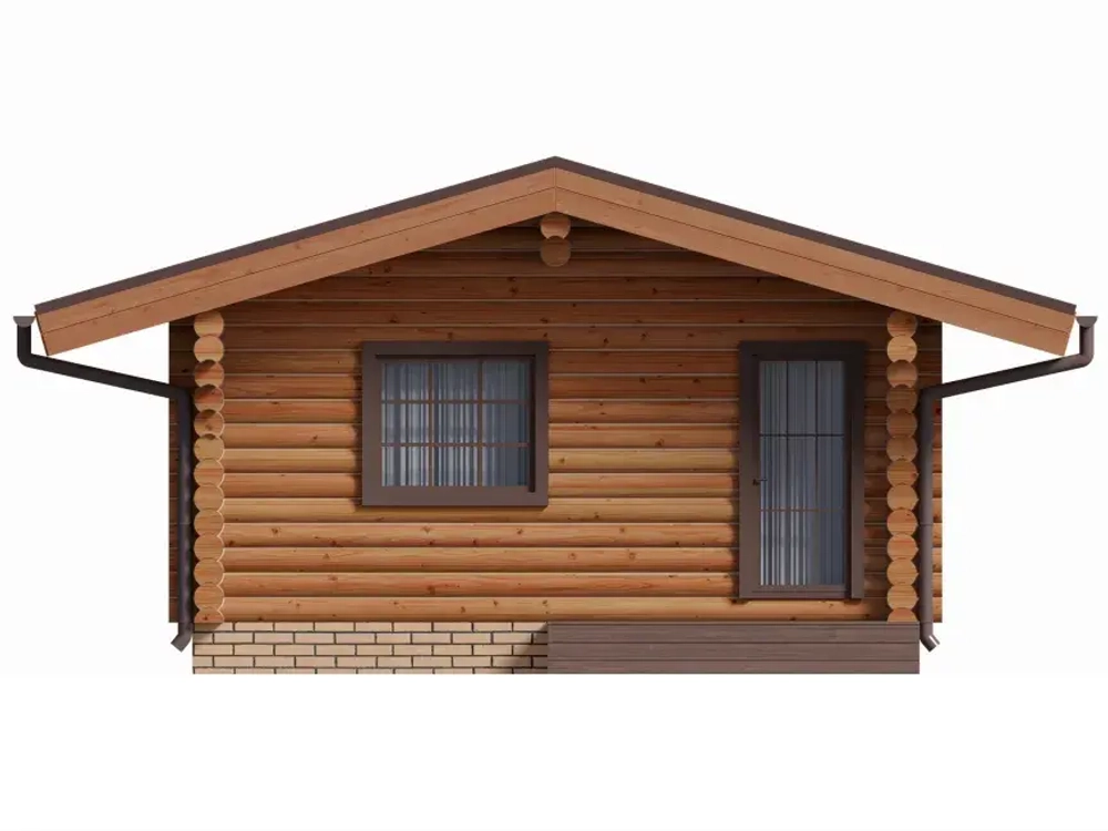 Баня с тамбуром