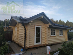 Одноэтажный сруб из бревна #905