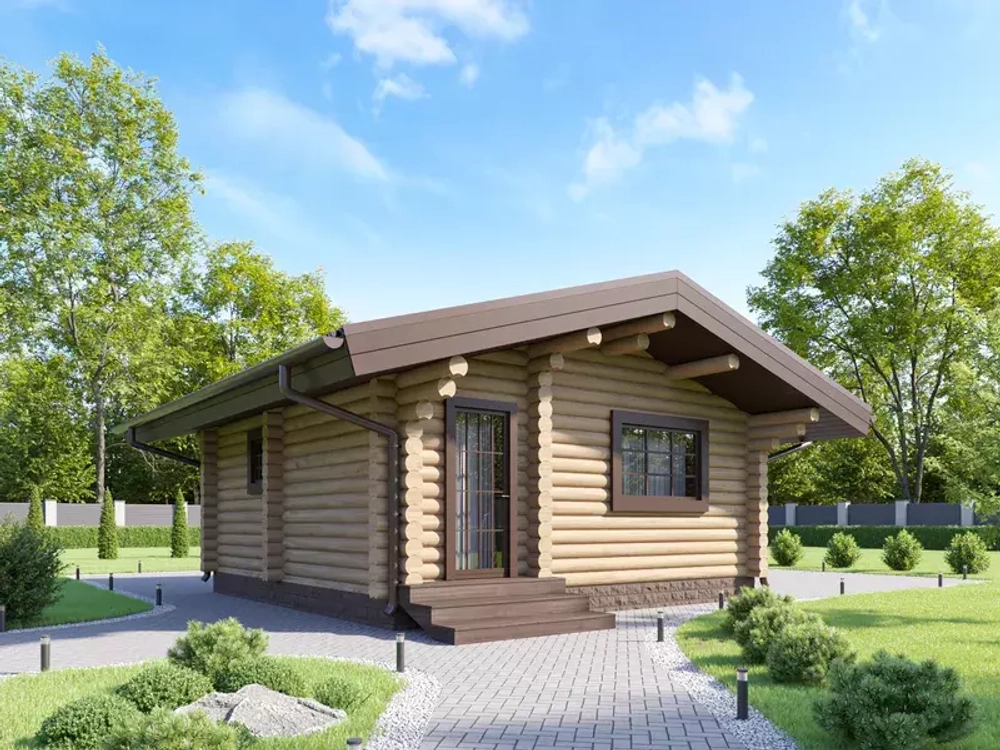 Cтроительство современных домов-бань из срубов