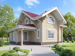 Дома 10 х 12 все из бревна