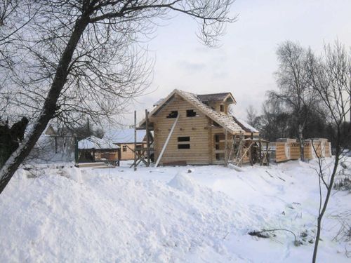 Дом из бревна