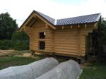 Из бревна и бруса проекты бань 5 х 5  #803