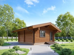 Баня с тамбуром