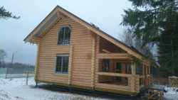 Сборка сруба #544