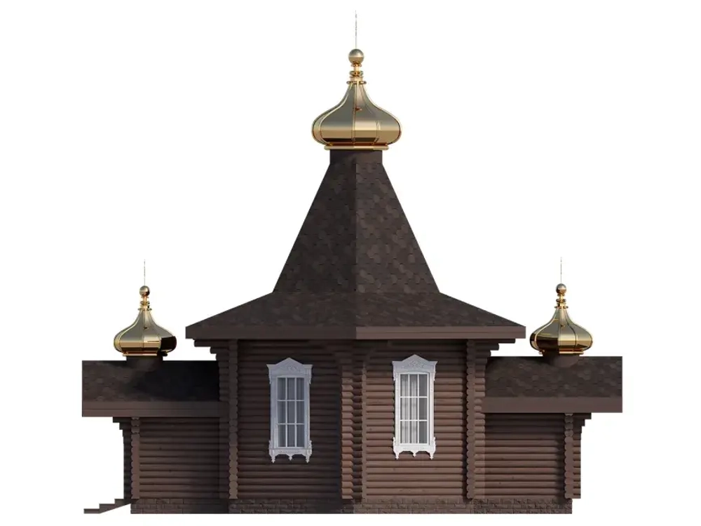 Часовня из сруба