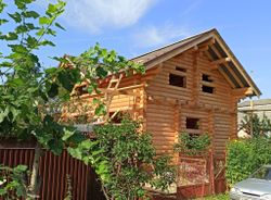 #983 монтаж гибкой черепицы Roofshield Черепица Премиум-Модерн Медный июль 2021