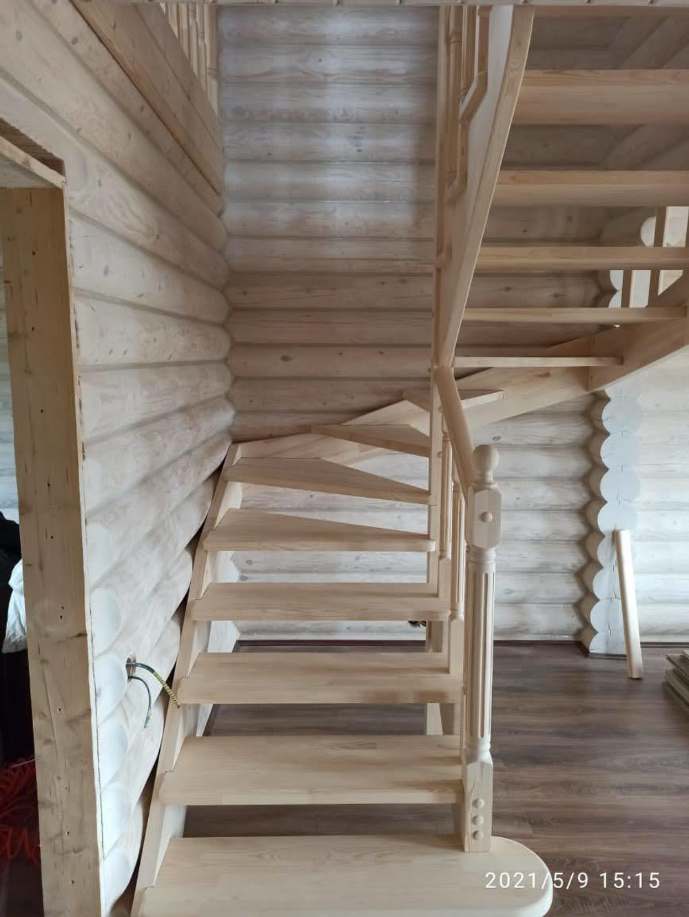 #1134 реконструкция сруба дома 2021 устройство лестницы