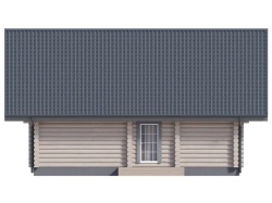 Дом-сруб 9 х 10: 6 спален