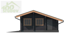 сруб из бревна  #1116