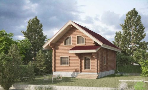 Сруб-дом 7 х 10