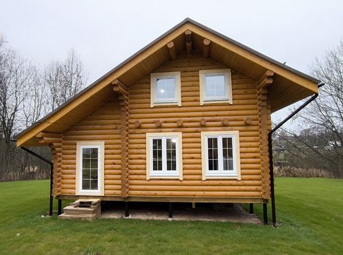 Баня-дом с парной и мансардным этажом 2025