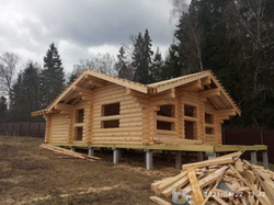 сборка #1122 одноэтажного коттеджа