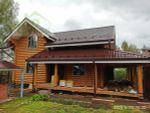 Сруб-коттедж 848: обсада (окосячка), окна, двери, водосточная система, фундамент винтовые сваи