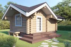 Визуализация бани #778